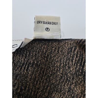 Flashback Women's PXL Brown Embroidered Lace Trim Denim Jacket - Thumbnail 8