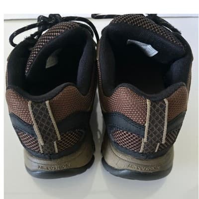 Merrell Men's Brown Suede Mesh Trail Hiking Shoes Air Cushion Comfort Size 9 - Thumbnail 3