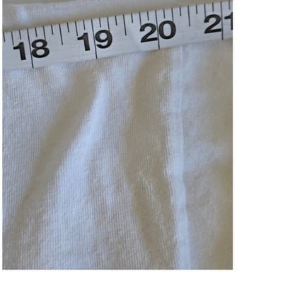 Port & Company Matlacha Low Life Blue Dog Bar Ringer T-Shirt White Red Large - Thumbnail 5