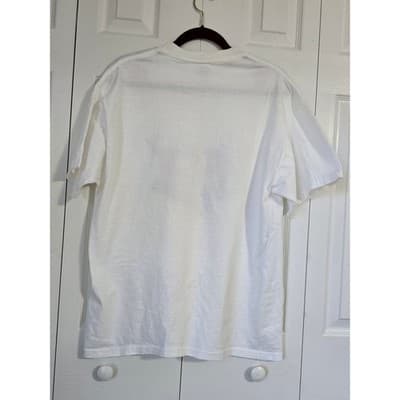 Vintage Hanes Beefy-T Humorous Bikini Body Dirndl Graphic T-Shirt White Large - Thumbnail 8