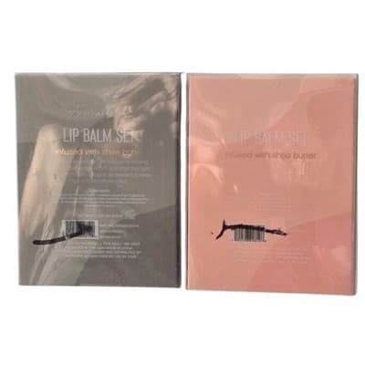 Aromatherapy Lip Balm Set 4 Pack Sea Salt Sage Orange Blossom Shea Butter New - Thumbnail 4