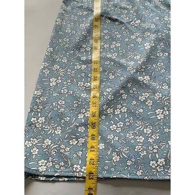 SHEIN Women's M Blue Floral Knot Front Split Thigh Cami Midi Dress - Thumbnail 8