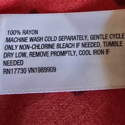 A New Day Red Polka Dot Tie Front Peplum Blouse XS Short Sleeve V-Neck Top - Thumbnail 4