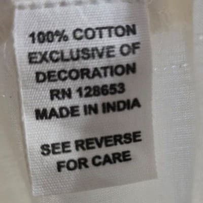 Joie Ivory Cotton Crochet Lace Ruffle Flutter Sleeve Peplum Blouse Top Large - Thumbnail 5