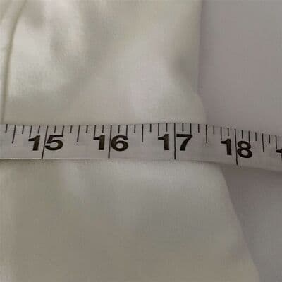 Dennis Basso Women's Ivory Lace Sleeve Blazer Jacket Size 4 US - Thumbnail 8