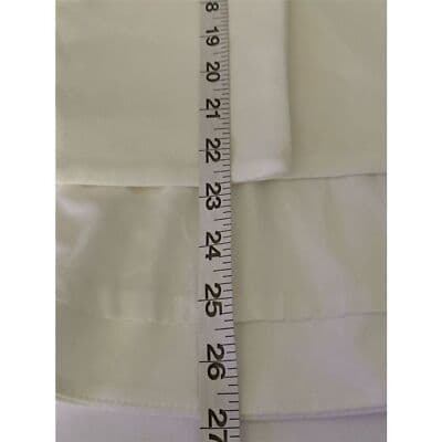 Dennis Basso Women's Ivory Lace Sleeve Blazer Jacket Size 4 US - Thumbnail 9