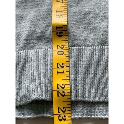 LOFT Women's Blue Paisley Bell Sleeve Pullover Sweater Size S Petite - Thumbnail 8