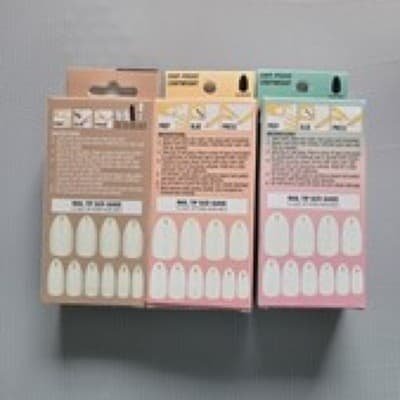 L.A. Colors Nail Frill High Gloss Artificial Nail Tip Kit 33 PC Lot of 3 - Thumbnail 4