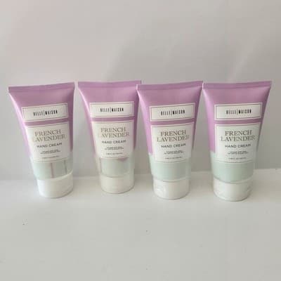 Belle Maison French Lavender Hand Cream Shea Butter 5.06oz 150ml 4 Pack Bundle - Thumbnail 2
