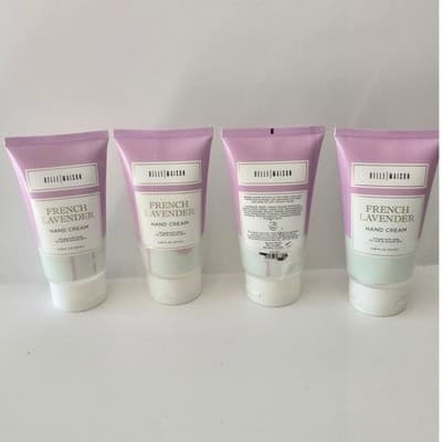 Belle Maison French Lavender Hand Cream Shea Butter 5.06oz 150ml 4 Pack Bundle - Image 1