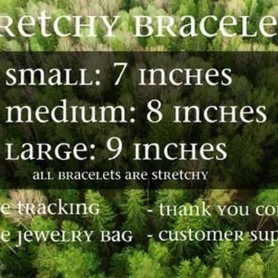 SMALL Yoga Bracelet For Women, Men, Calming Bracelet Grounding Jewelry, - Thumbnail 4