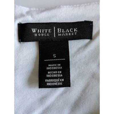White House Black Market Tank Top Scoop Neck Sleeveless Womens Size Small - Thumbnail 3