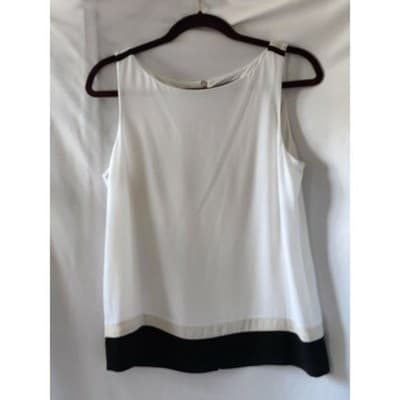 White House Black Market Tank Top Scoop Neck Sleeveless Womens Size Small - Image 1