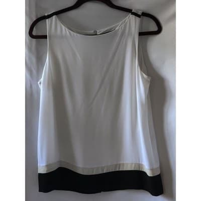 White House Black Market Tank Top Scoop Neck Sleeveless Womens Size Small - Thumbnail 9