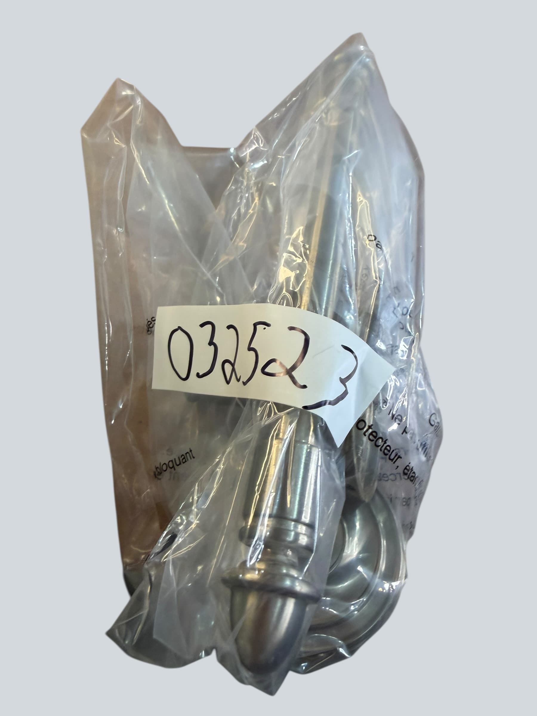 Brushed Nickel Toilet Paper Holder Acorn Finial Stepped Base Wall Mount Bath - Thumbnail 7