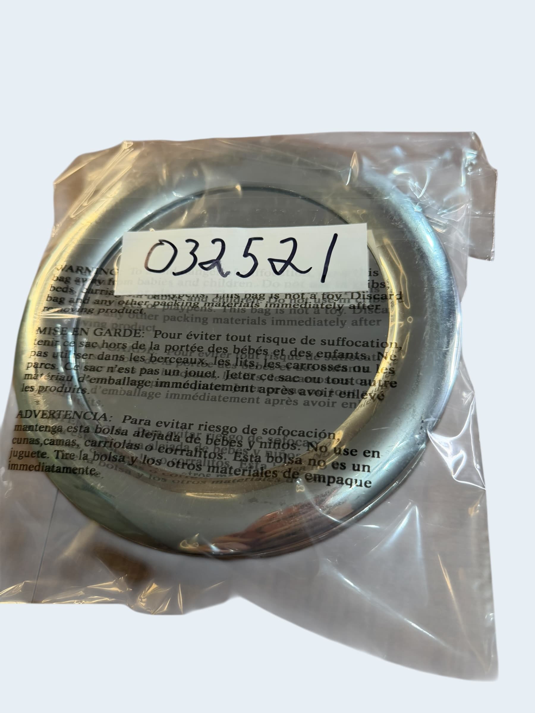 Vintage Chrome Round Flexible Gooseneck Vanity Makeup Mirror Double Sided - Thumbnail 6