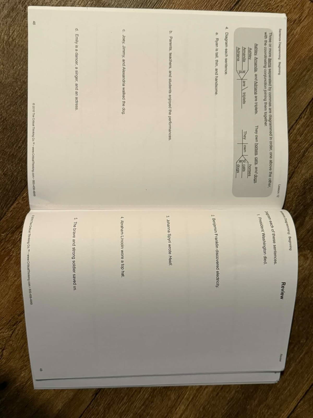 Sentence Diagramming, Beginning by Angela Carter - Thumbnail 3