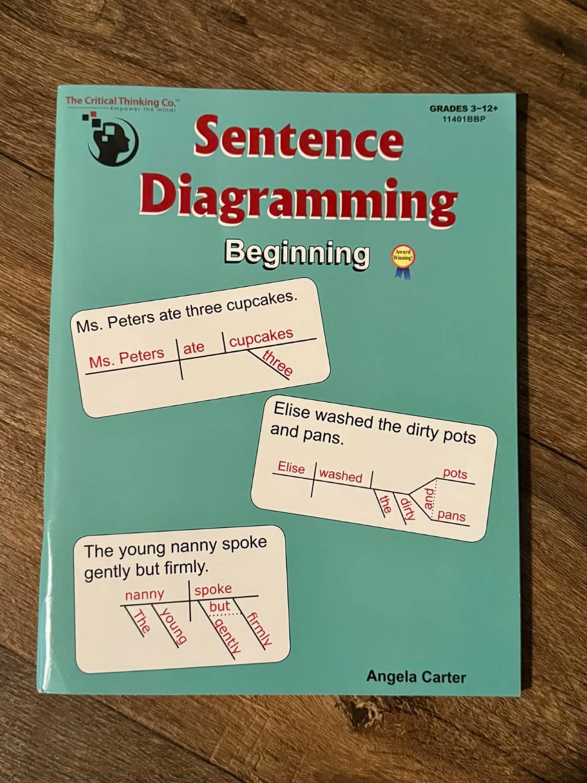 Sentence Diagramming, Beginning by Angela Carter