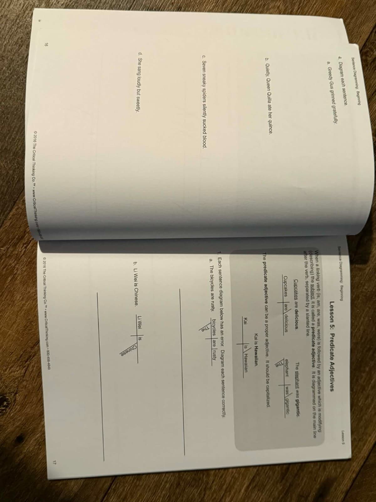 Sentence Diagramming, Beginning by Angela Carter - Thumbnail 5