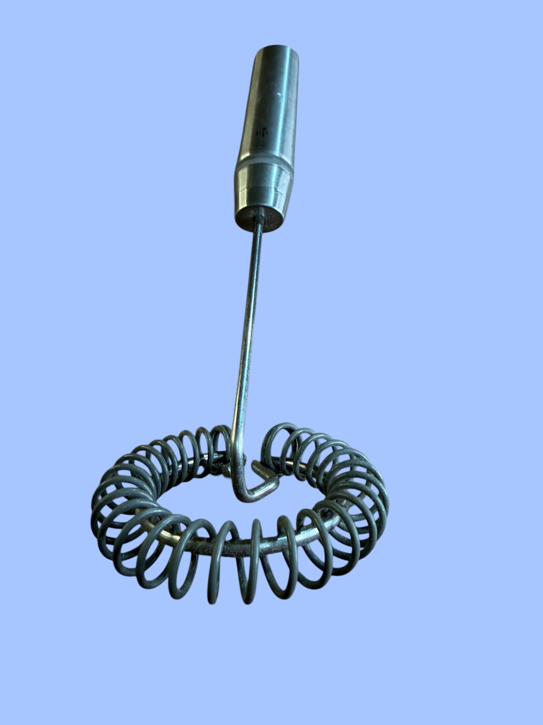 PIC Stainless Steel Spring Coil Whisk Handheld Milk Frother Gravy Sauce Stirrer - Image 1