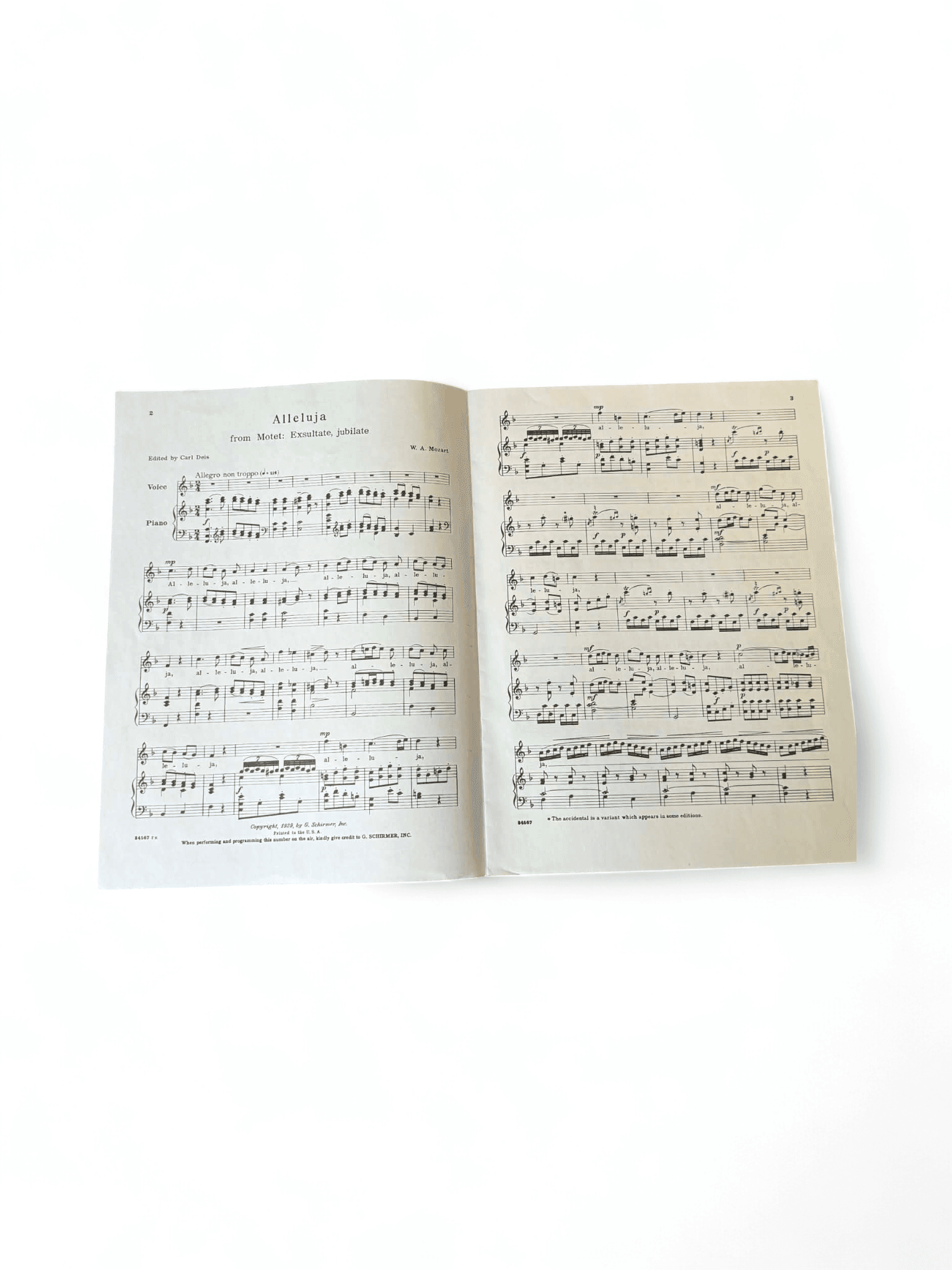 Alleluja - W-A-Mozart - Thumbnail 2