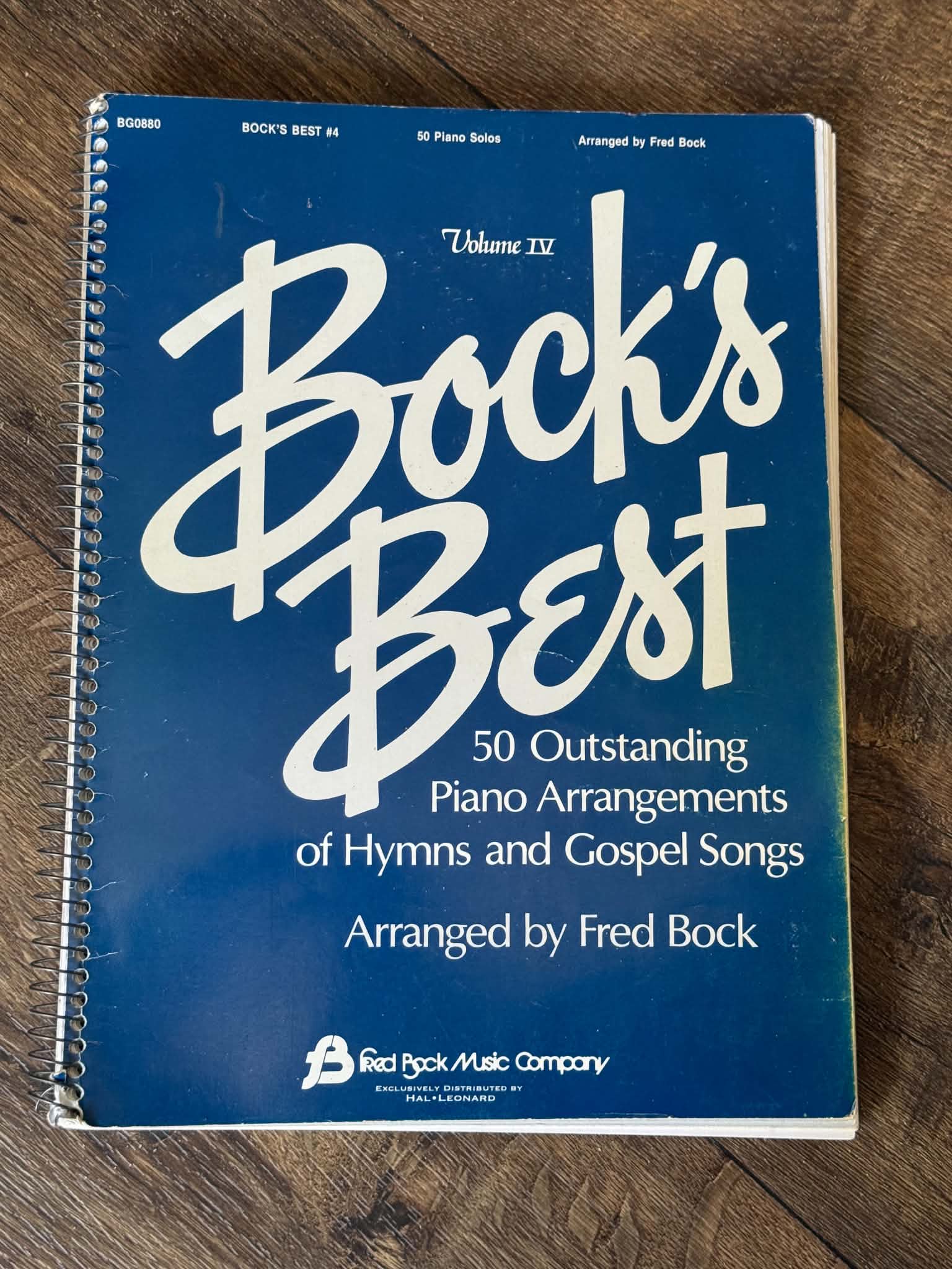 Bock's Best: 50 Outstanding Piano Arrangements of Hymns and Gospel Songs - Image 1