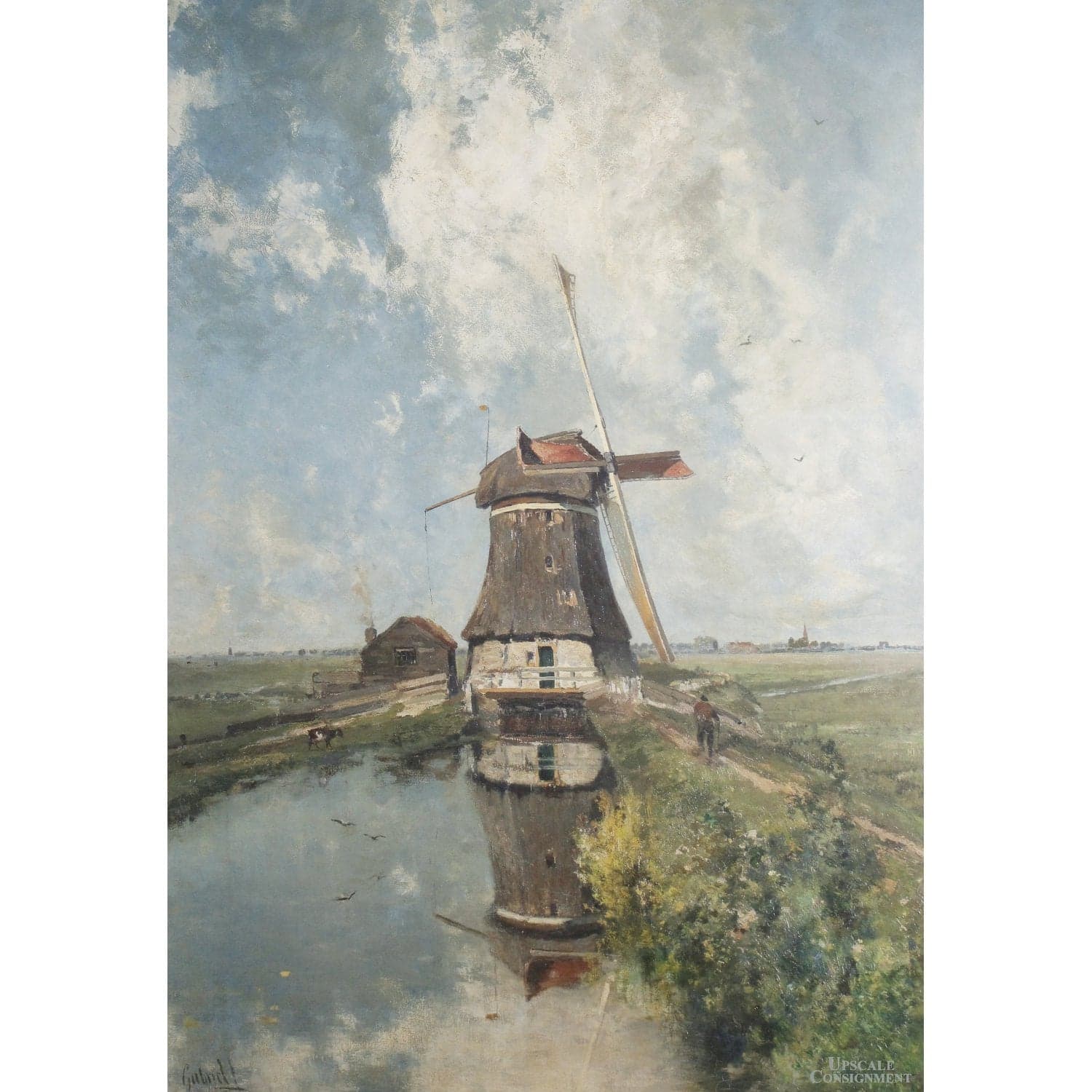 Framed Print 'In the Month of July' By Joseph Constantin Gabriel - Thumbnail 2