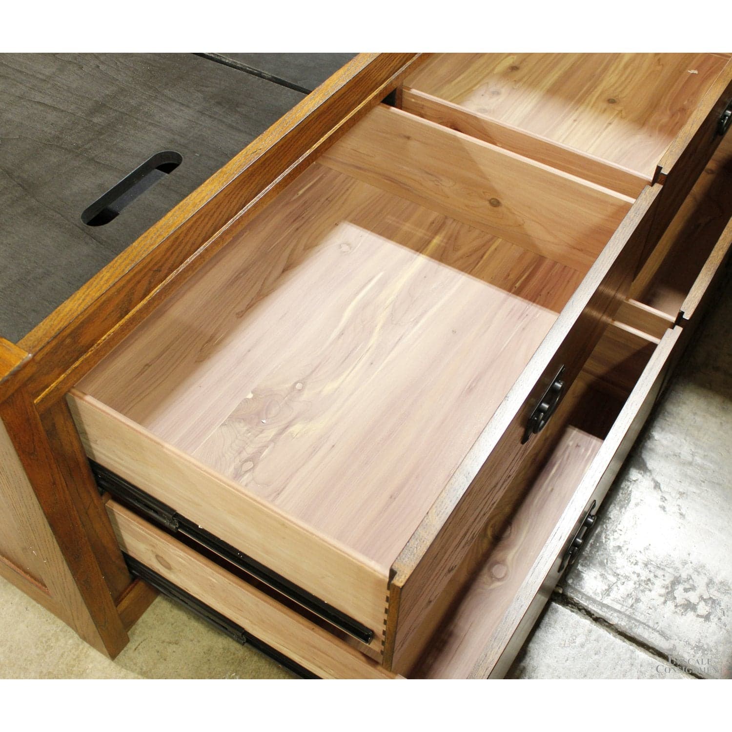 Intercon Furniture King Bed w/12 Drawer Storage - Thumbnail 6