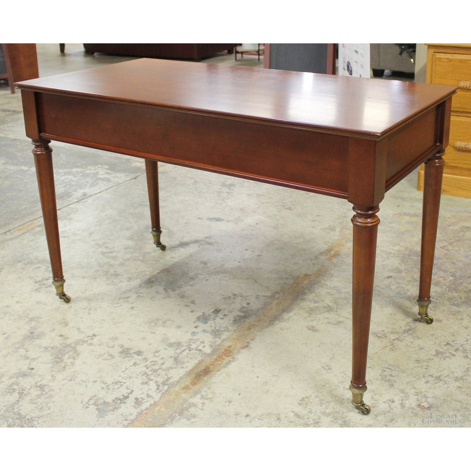 Vintage 2 Drawer Writing Desk - Cherry - Thumbnail 7