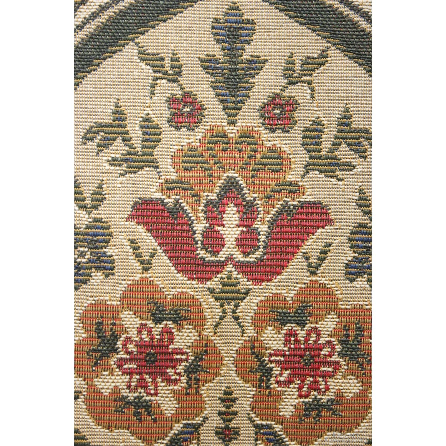 Henredon Tapestry Wingback Chair - Multi-Color - Thumbnail 5