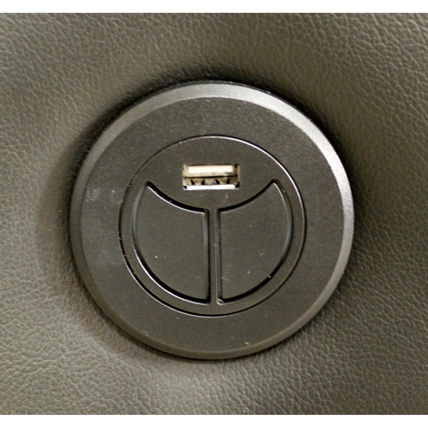 Violino Black Leather Rocking Power Recliner - Black - Thumbnail 5