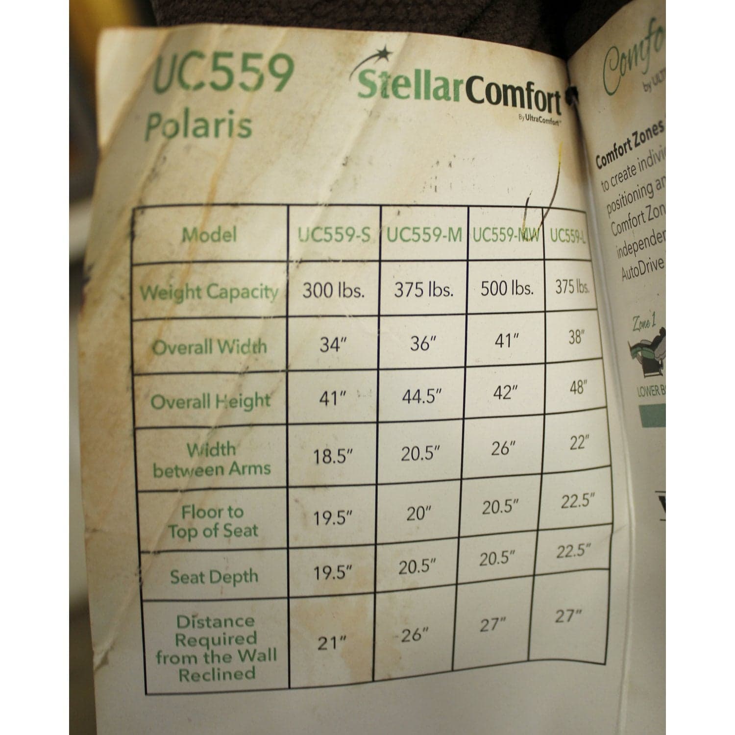 Ultra Comfort Extra Large Brown Dual Motor Power Lift Recliner - Brown - Thumbnail 7