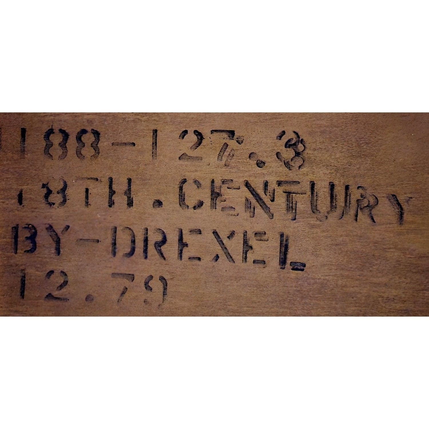 Drexel Burlwood Inlay Walnut Finish Coffee Table - Walnut Finish - Thumbnail 6