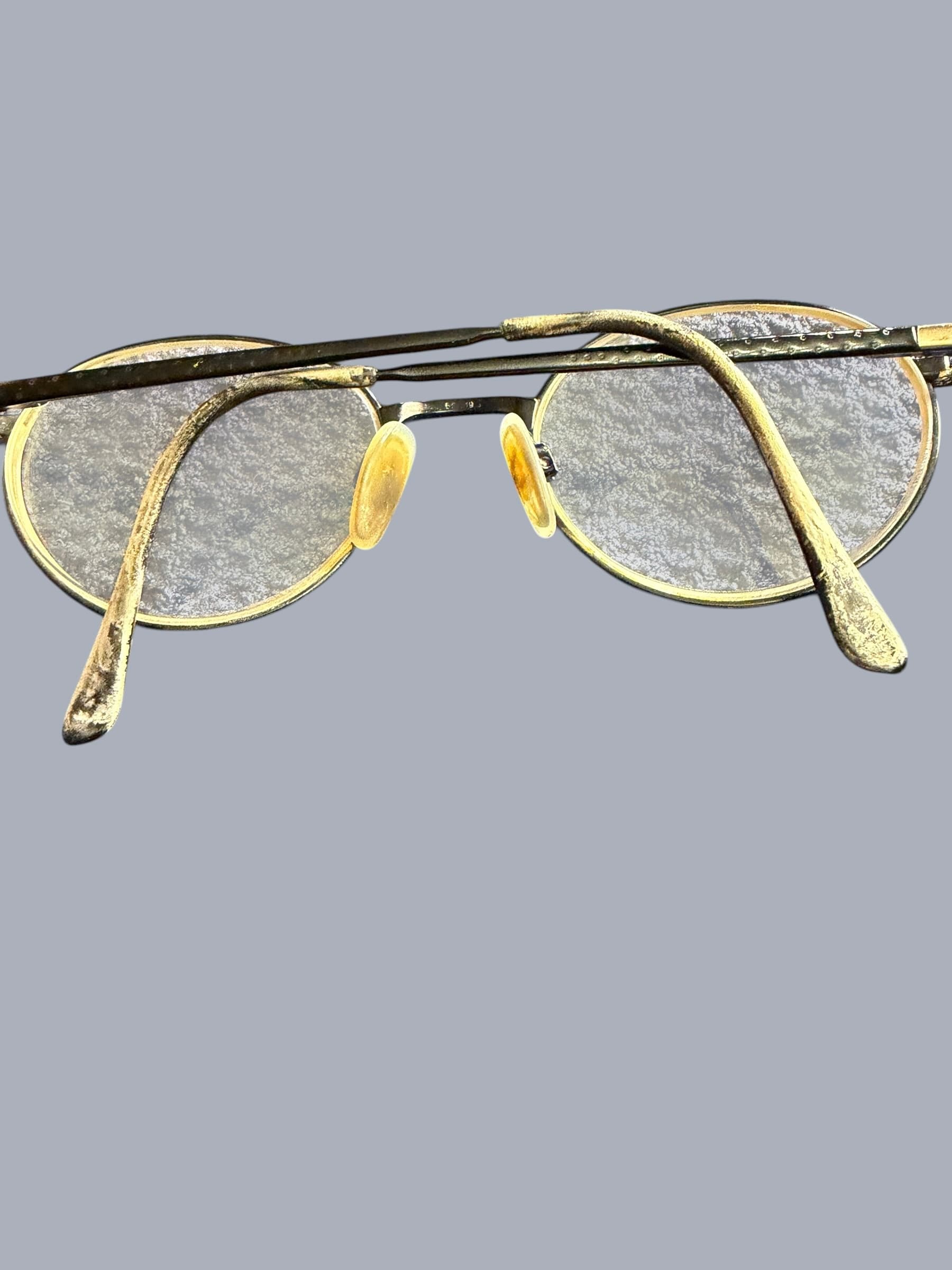 Vintage Mirari for Luxottica Oval Eyeglass Frames 5548 4006 50[]19 135 Italy - Thumbnail 7