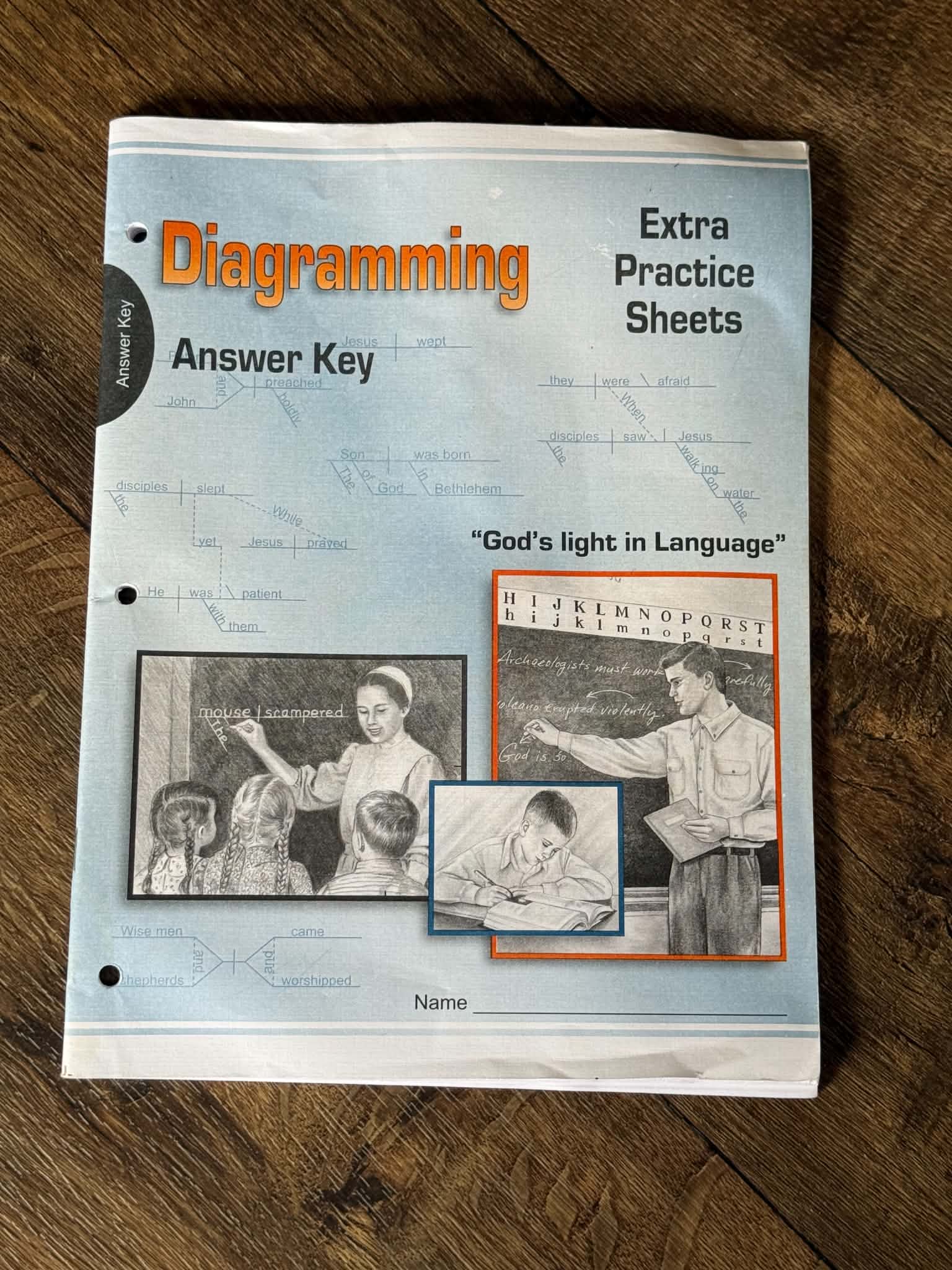 Diagramming - Answer Key - Image 1