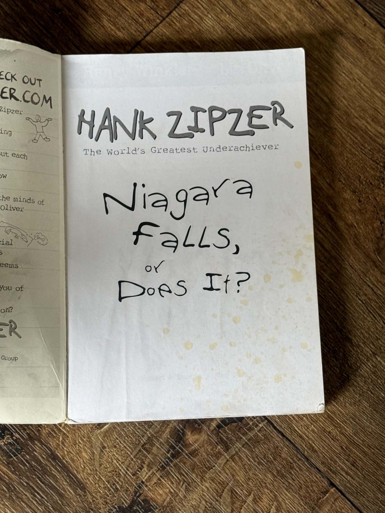 Niagara Falls, Or Does It? by Henry Winkler and Lin Oliver - Thumbnail 2