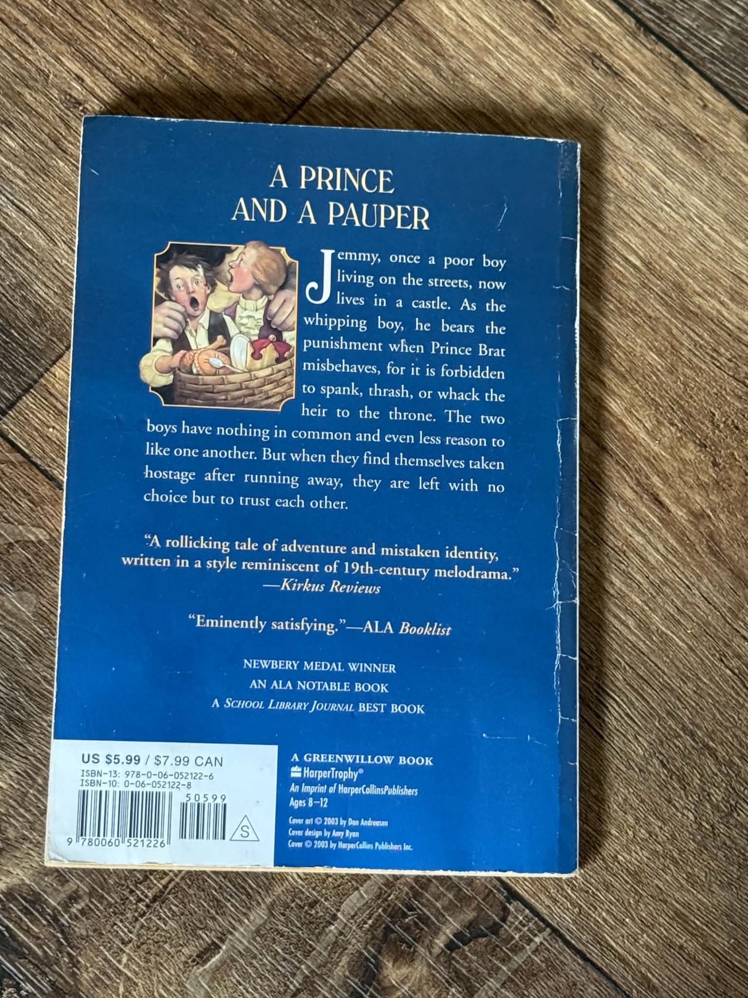 The Whipping Boy by Sid Fleischman - Newbery Medal Winner - Thumbnail 3