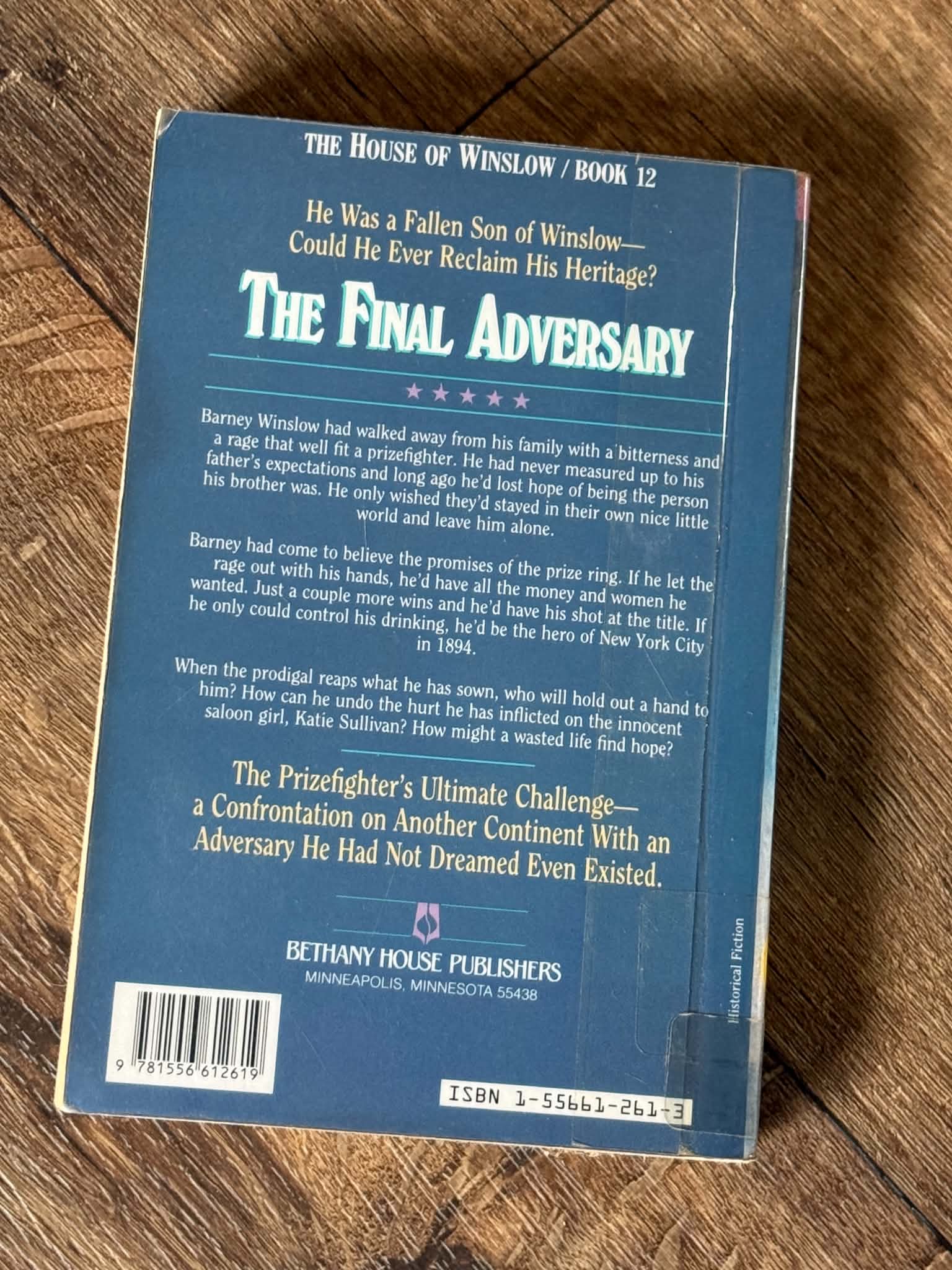 The Final Adversary (The House of Winslow #12) by Gilbert Morris - Thumbnail 3
