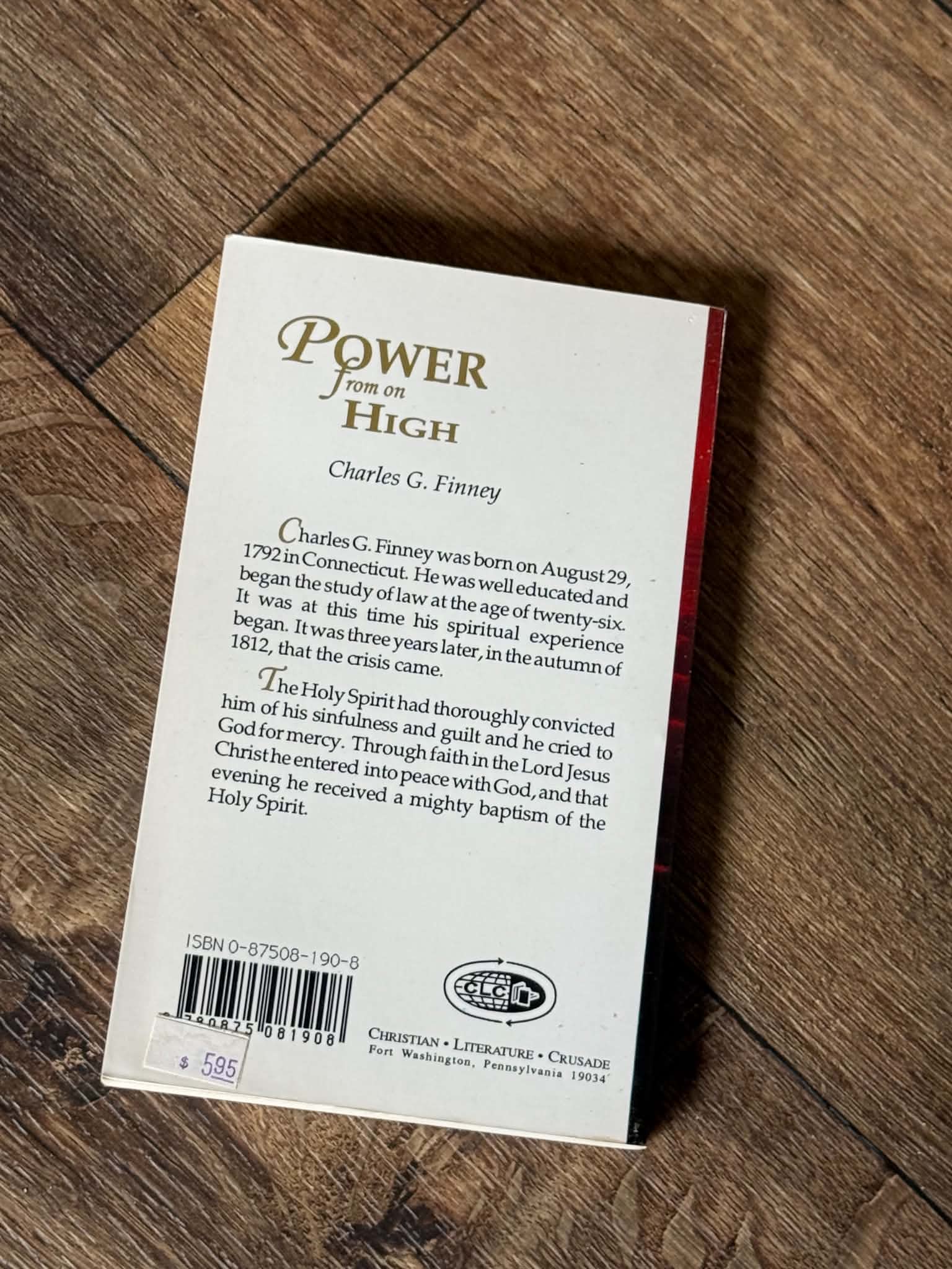Power from on High by Charles G. Finney - Thumbnail 3
