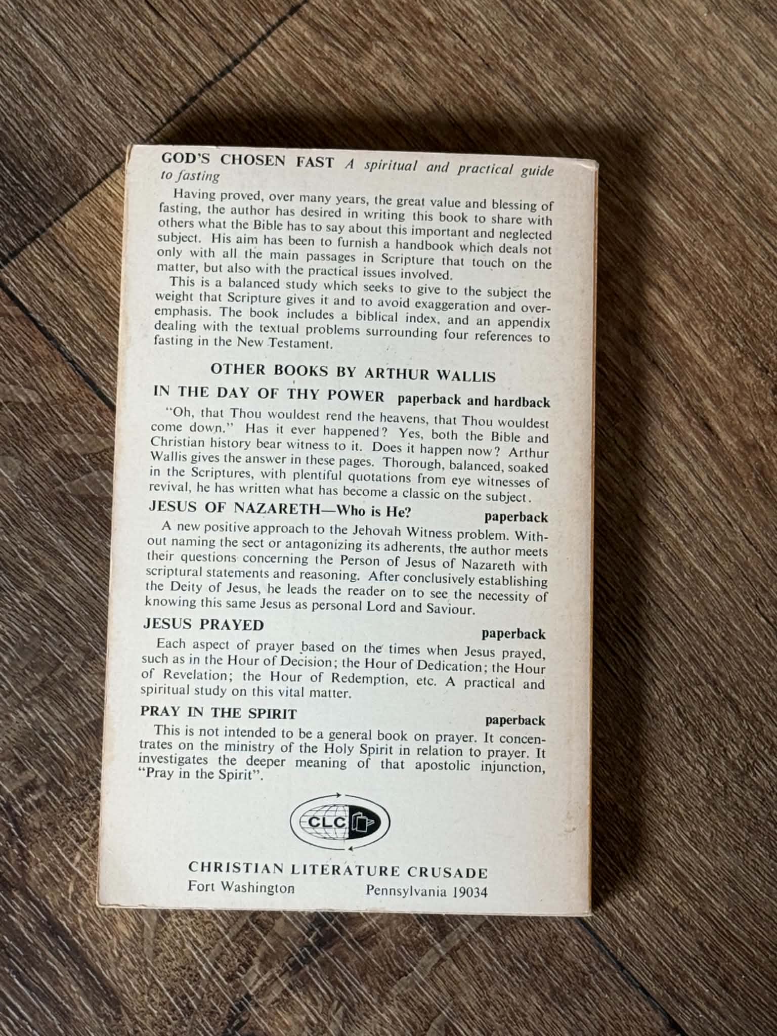 God's Chosen Fast by Arthur Wallis - Thumbnail 2