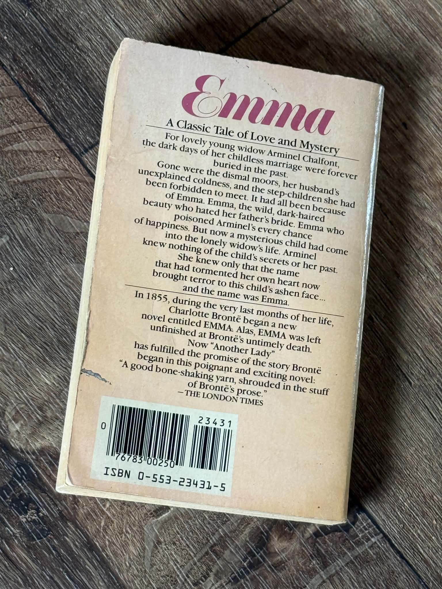 Emma by Charlotte Bronte and 'Another Lady' - Bantam Edition - Thumbnail 2