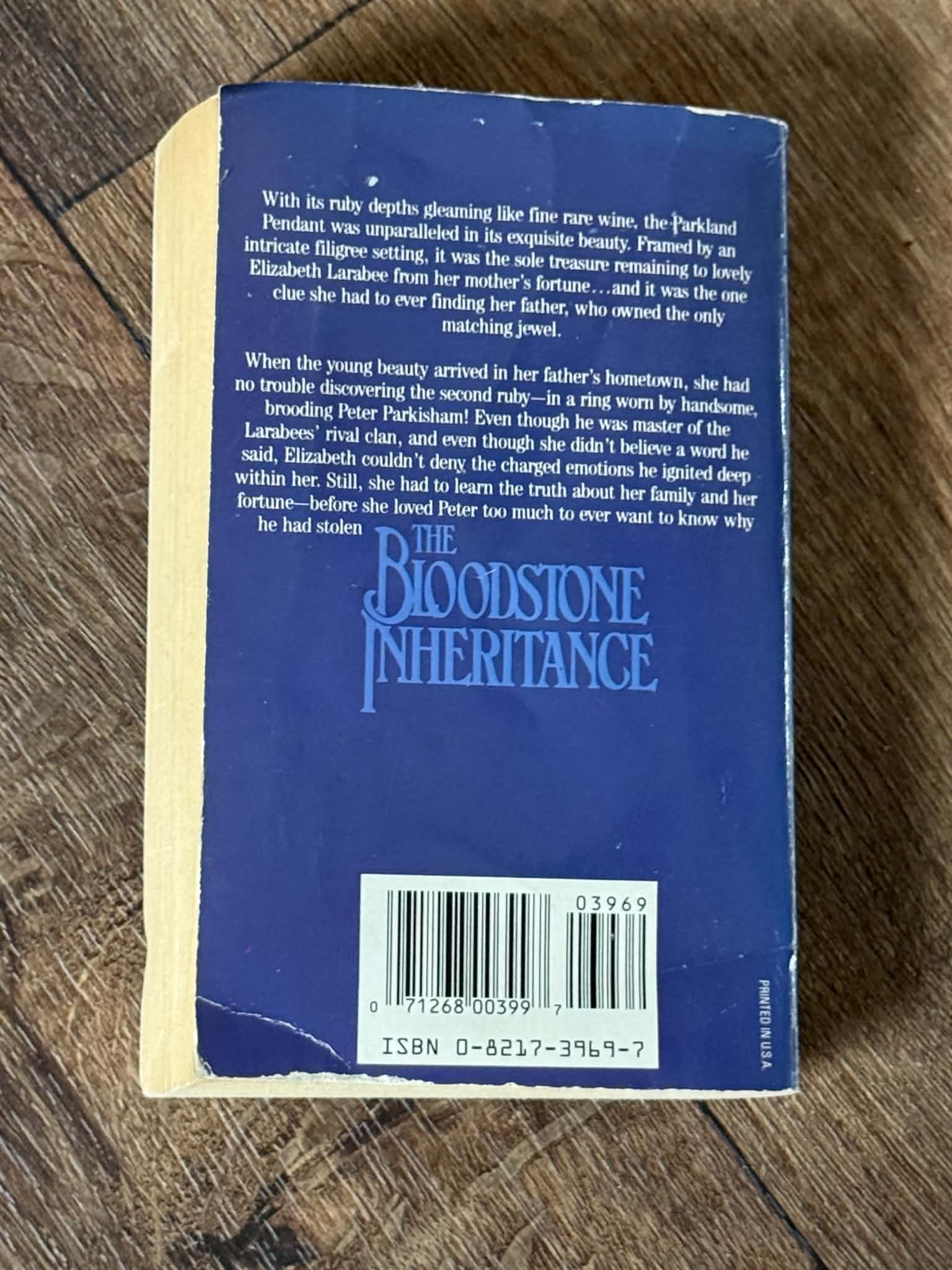 The Bloodstone Inheritance by Serita Deborah Stevens - Thumbnail 3