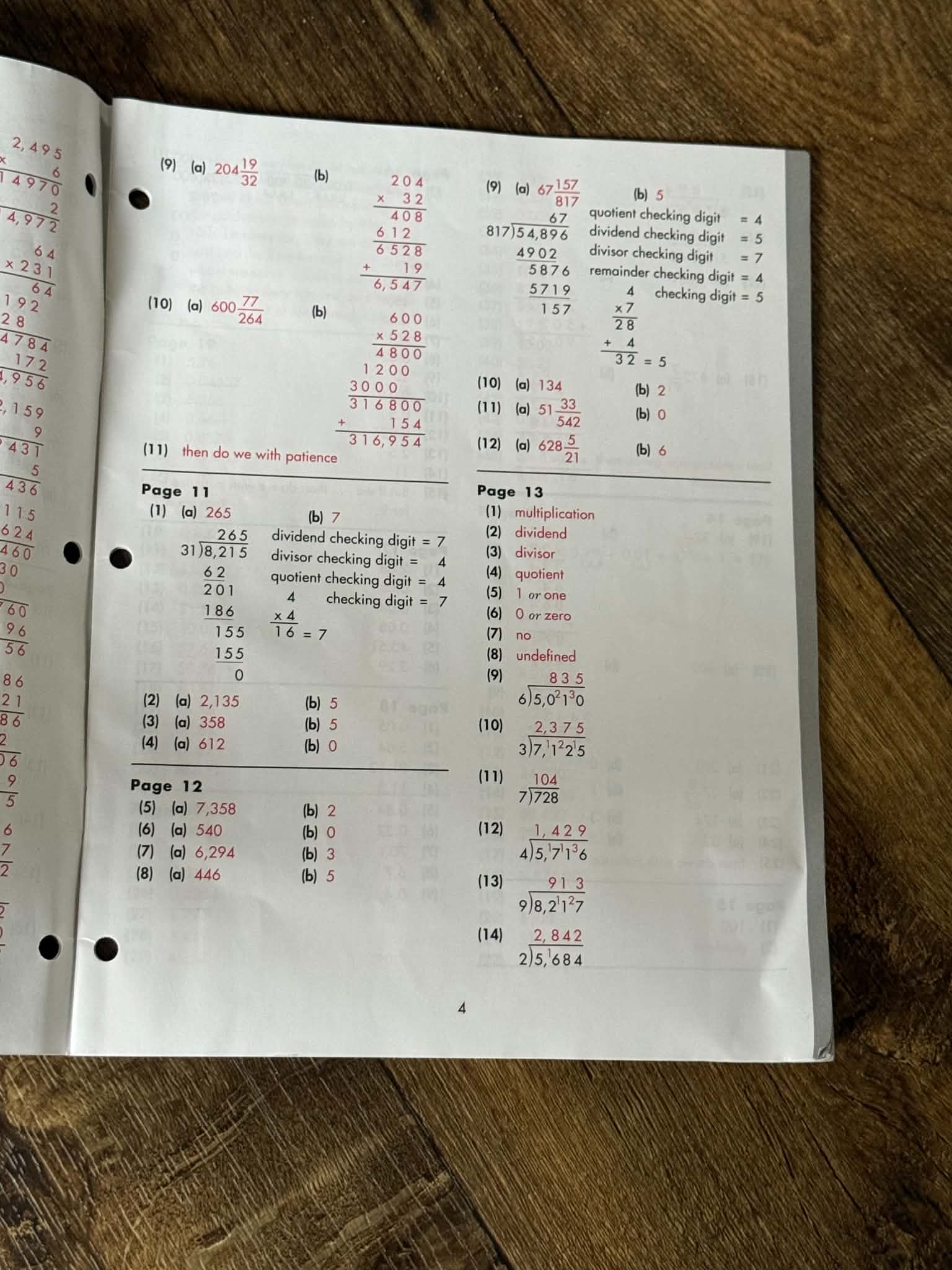 Business Math ACE 4-6 Score Key - 4th Edition - Thumbnail 2