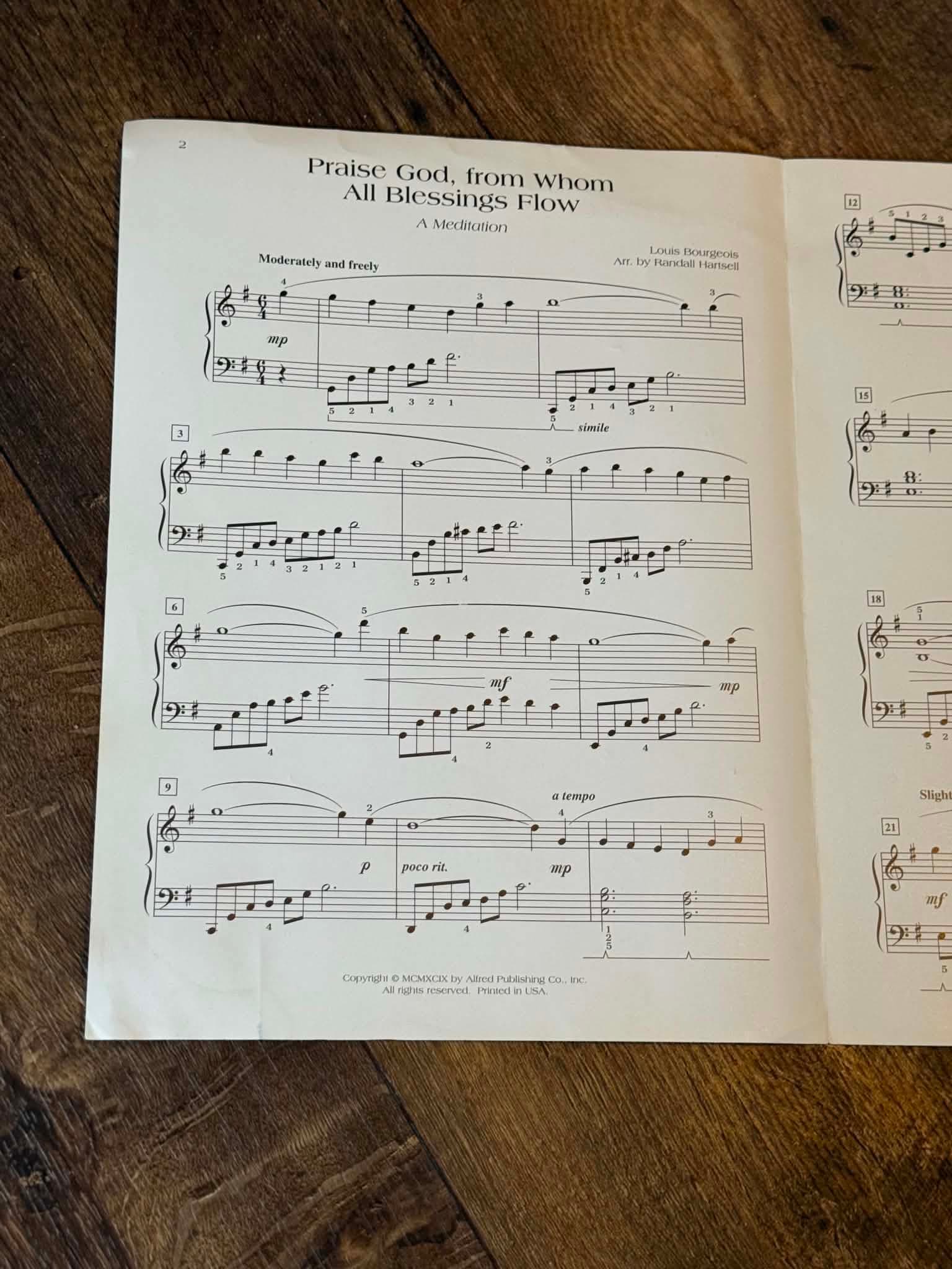 Praise God, from Whom All Blessings Flow - Thumbnail 2