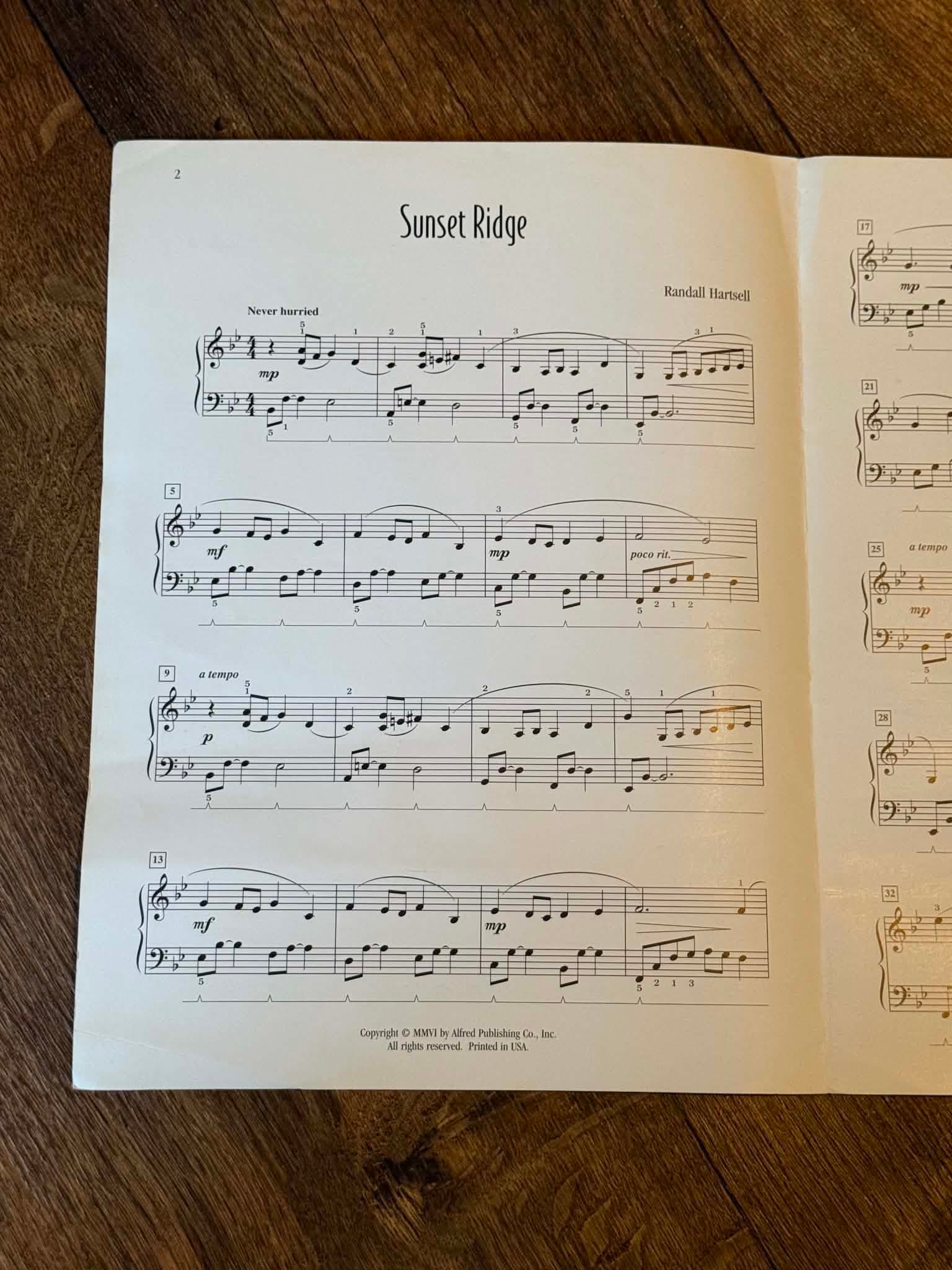 Sunset Ridge by Randall Hartsell - Thumbnail 2