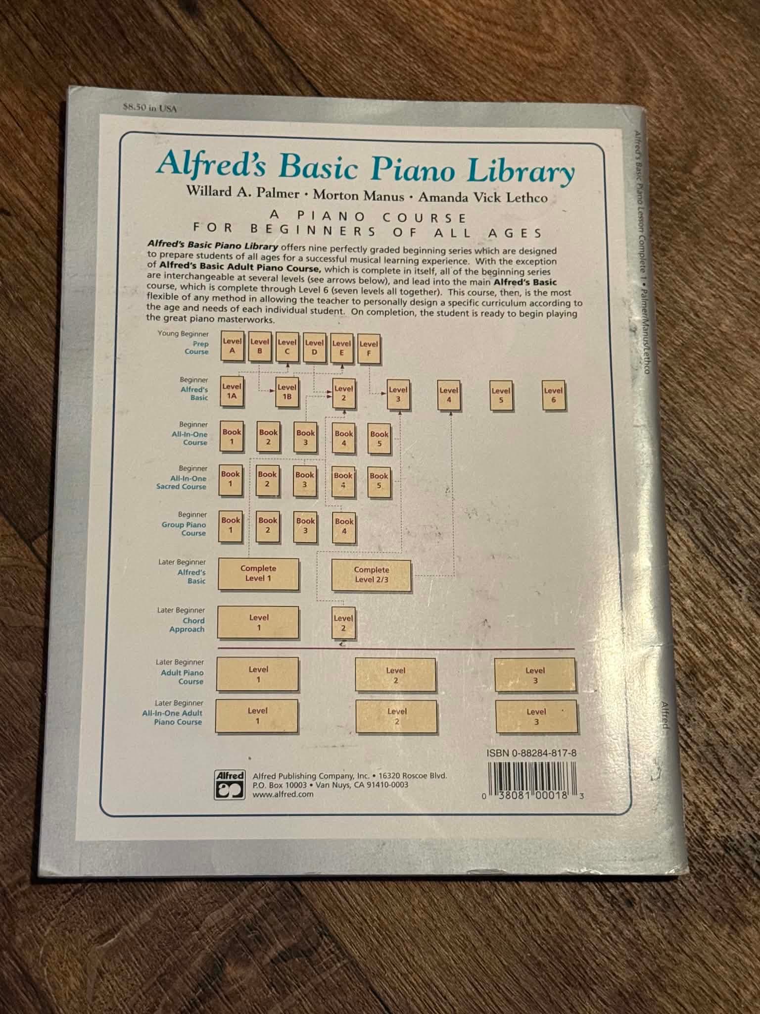 Lesson Book Complete Level 1 - Alfred's Basic Piano Library - Thumbnail 4