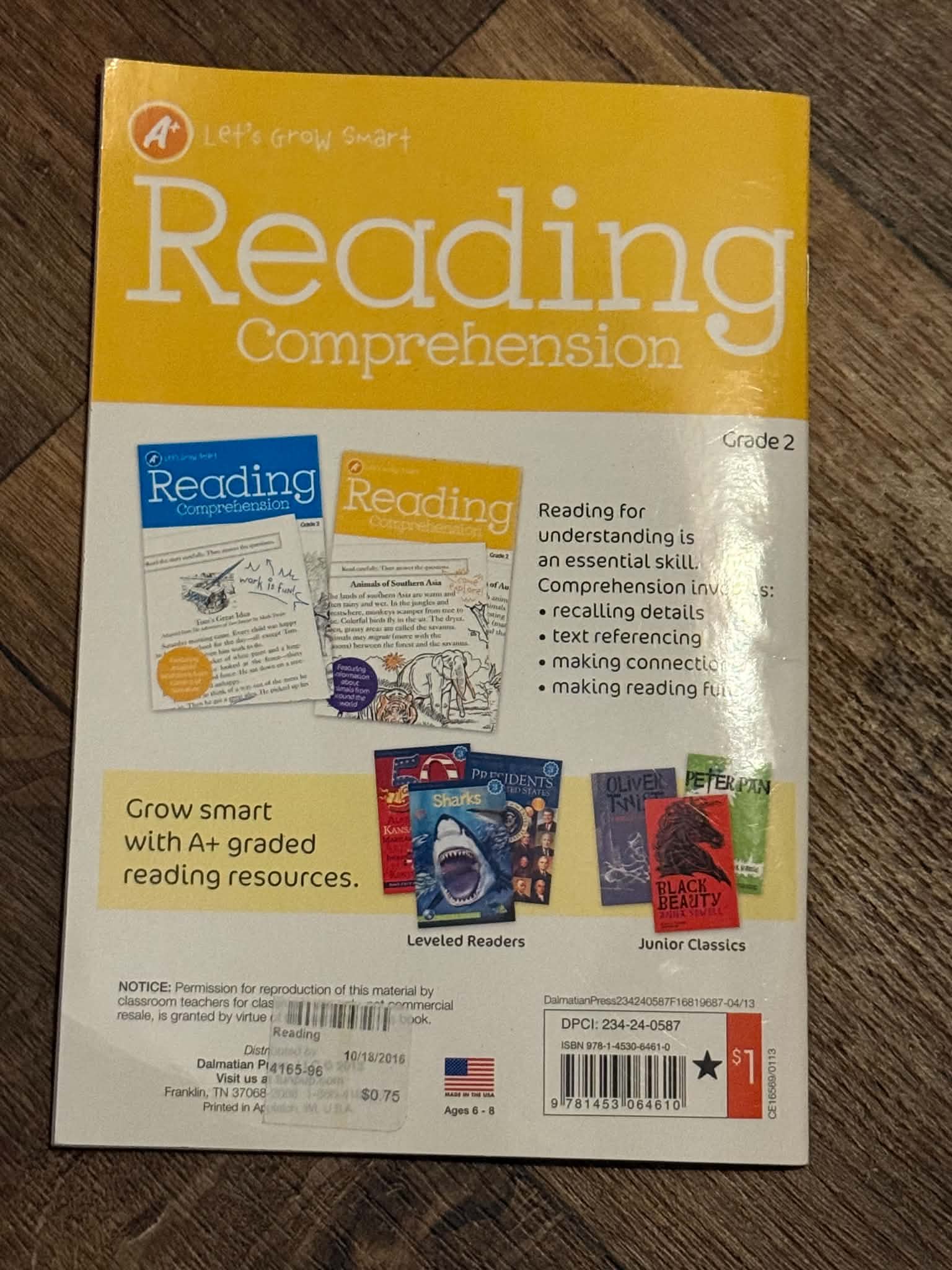 Let's Grow Smart - Reading Comprehension - Grade 2 - Thumbnail 3