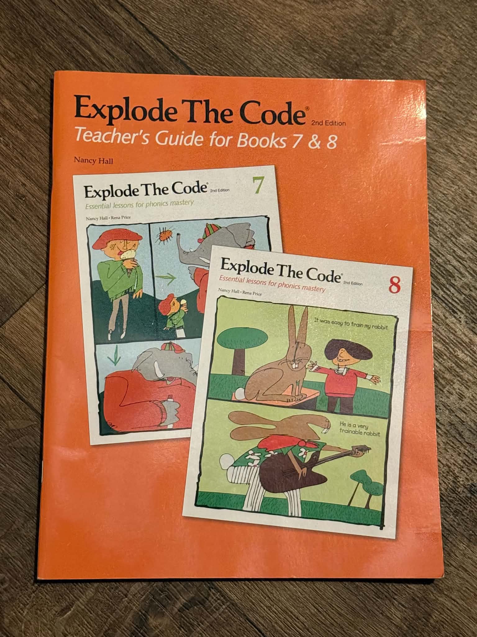 Explode The Code - Teacher's Guide for Books 7 & 8 - Image 1