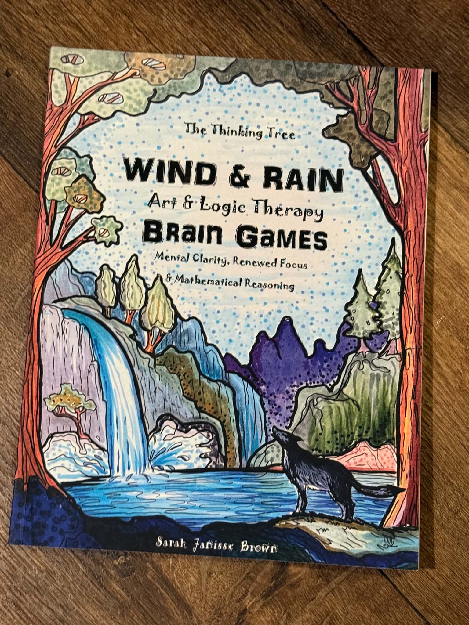 Wind & Rain - Art & Logic Therapy Activity Book - Image 1