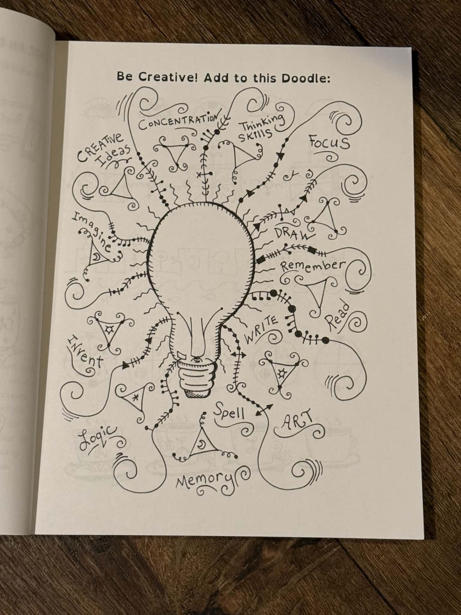 Wind & Rain - Art & Logic Therapy Activity Book - Thumbnail 2